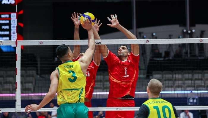 National volleyball team loses to Australia in Asian Championship