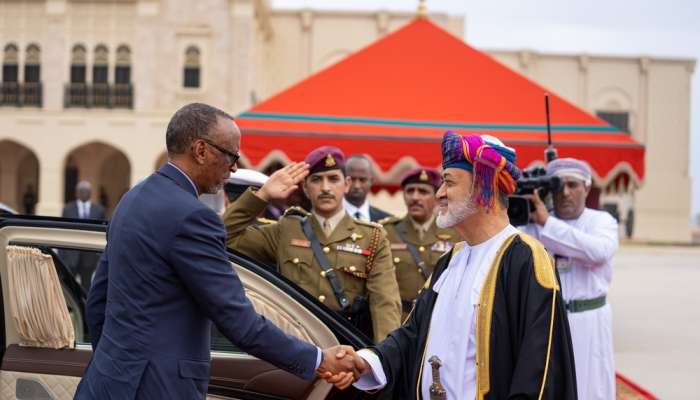 HM the Sultan receives President of Rwanda
