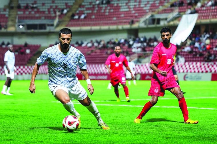 النصر يكسب ظفار في ديربي الجنوب بدوري جندال