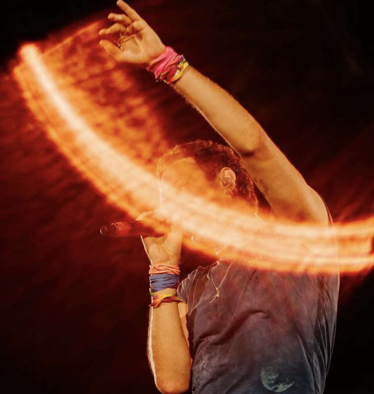 Chris Martin makes surprise appearance at Venezuela benefit concert