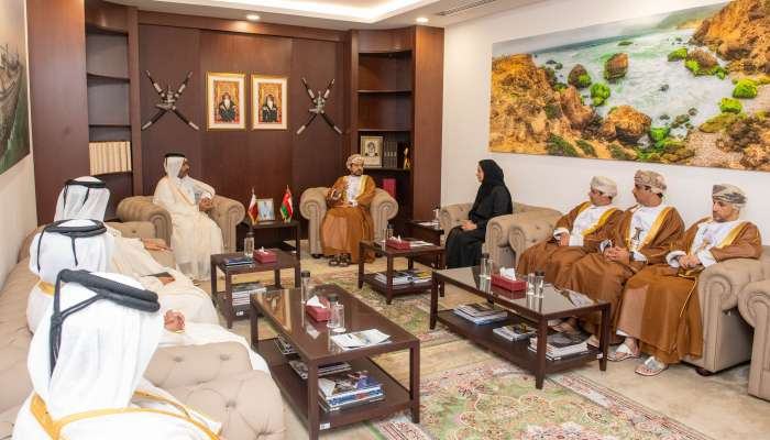 Opaz Chairman receives Qatari Minister of Commerce, Industry