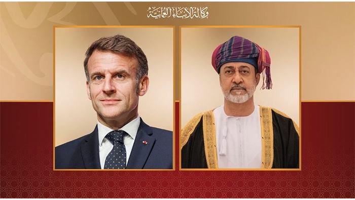 HM the Sultan and French President hold talks on bilateral ties, regional developments